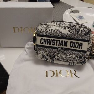 Dior Monochrome Designer BEAUTY/COSMETIC BAG